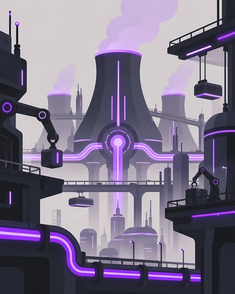 Automata concept study: Industrial reactor pipes